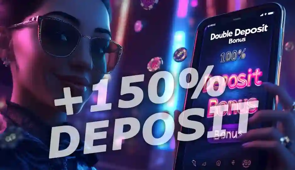 150% First Deposit Bonus